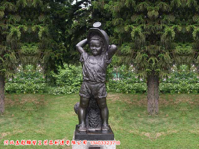 孩子铜像铸造